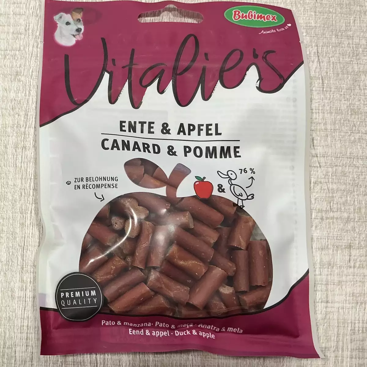 FRIANDISE VITALIES CANARD ET POMME