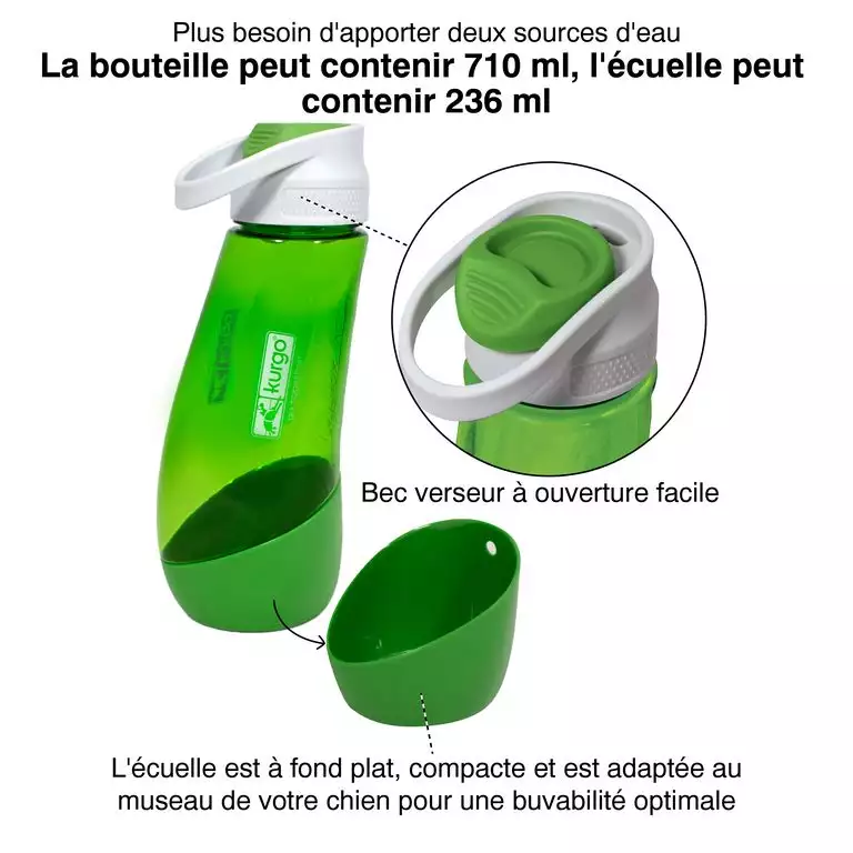 GOURDE AVEC BOL INTÉGRÉ KURGO